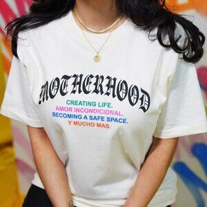 Motherhood Mothers Day Sentimental Gift For Mom Unisex T-Shirt